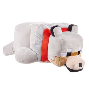 Minecraft Tamed Wolf Plush Toy